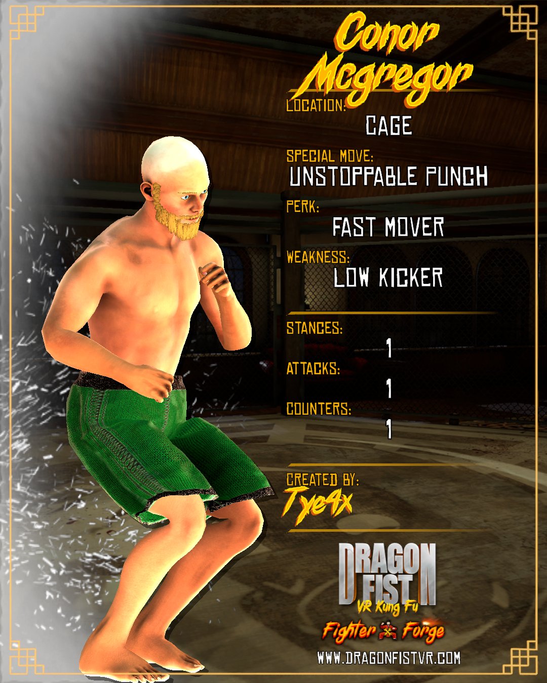 Conor Mcgregor - Created By: Tye4x